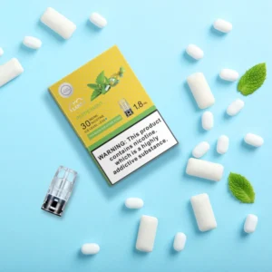 lana電子煙煙彈 換彈設計 2.5mlX3枚入|薄荷口香糖